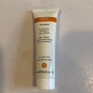 REN Clean Skincare Glow Daily Vitamin C Gel Cream 0.5oz CLEAN BEAUTY